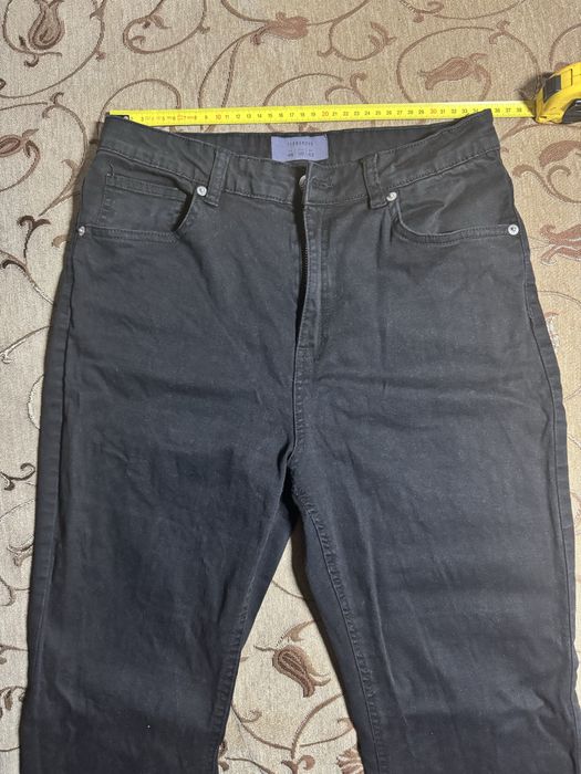 Джинси штани кльош чорні довгі