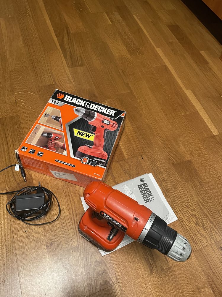 Wkrętarko wiertarka Black&Decker