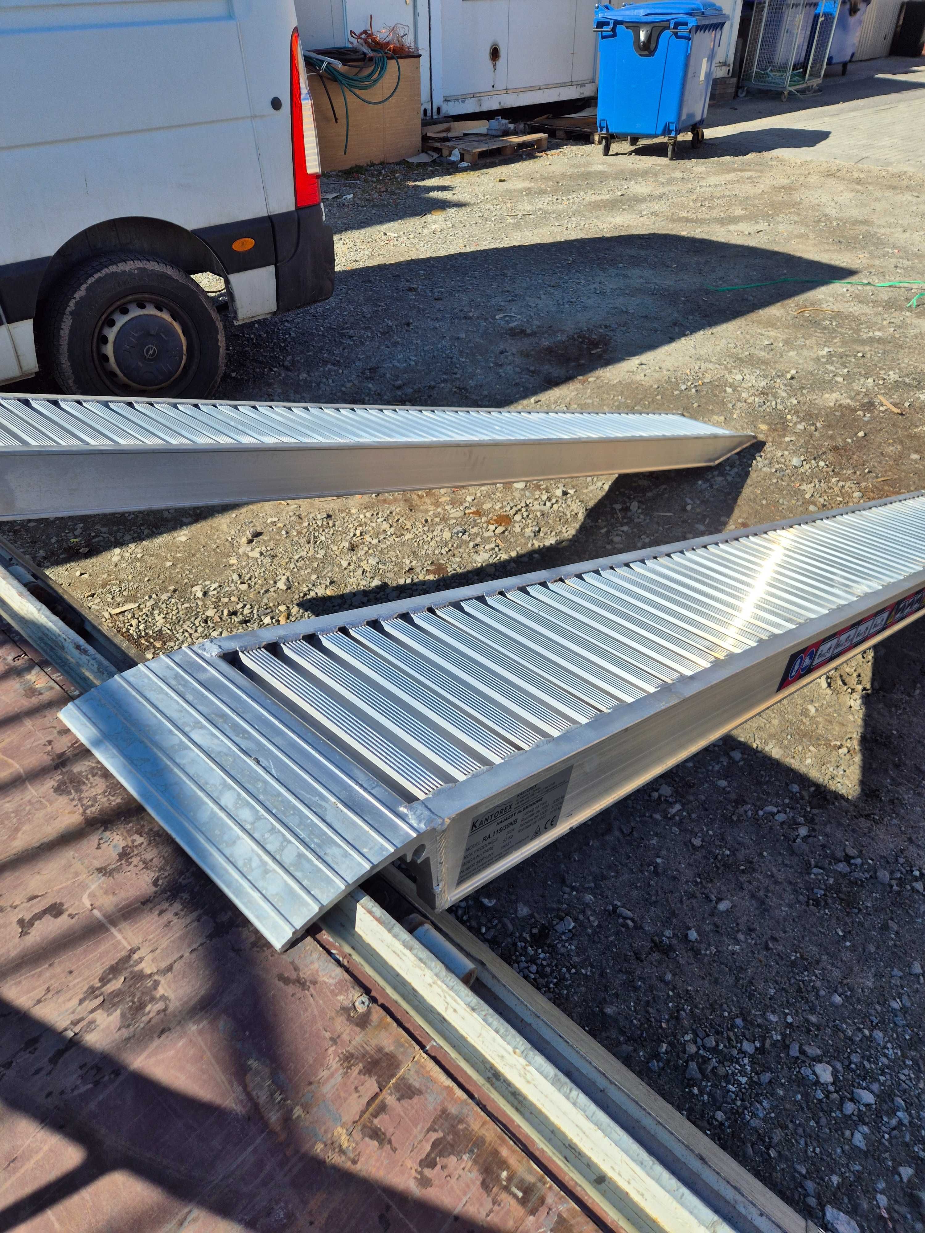 Najazdy Aluminiowe | 3.m/13500kg Nośność | DARMOWA DOSTAWA |