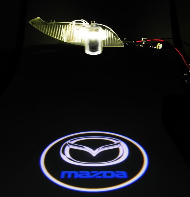 MAZDA 6 2003 do 2013 Projektory Drzwi LED LOGO Sklep Warszawa Kurier