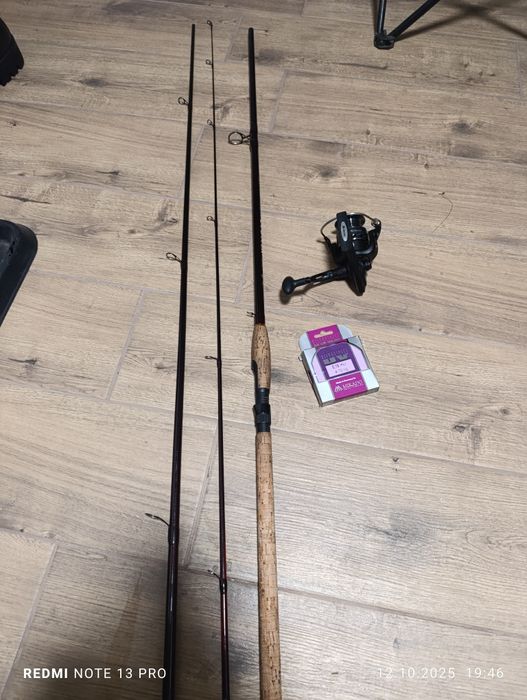 Wędka z kołowrotkiem