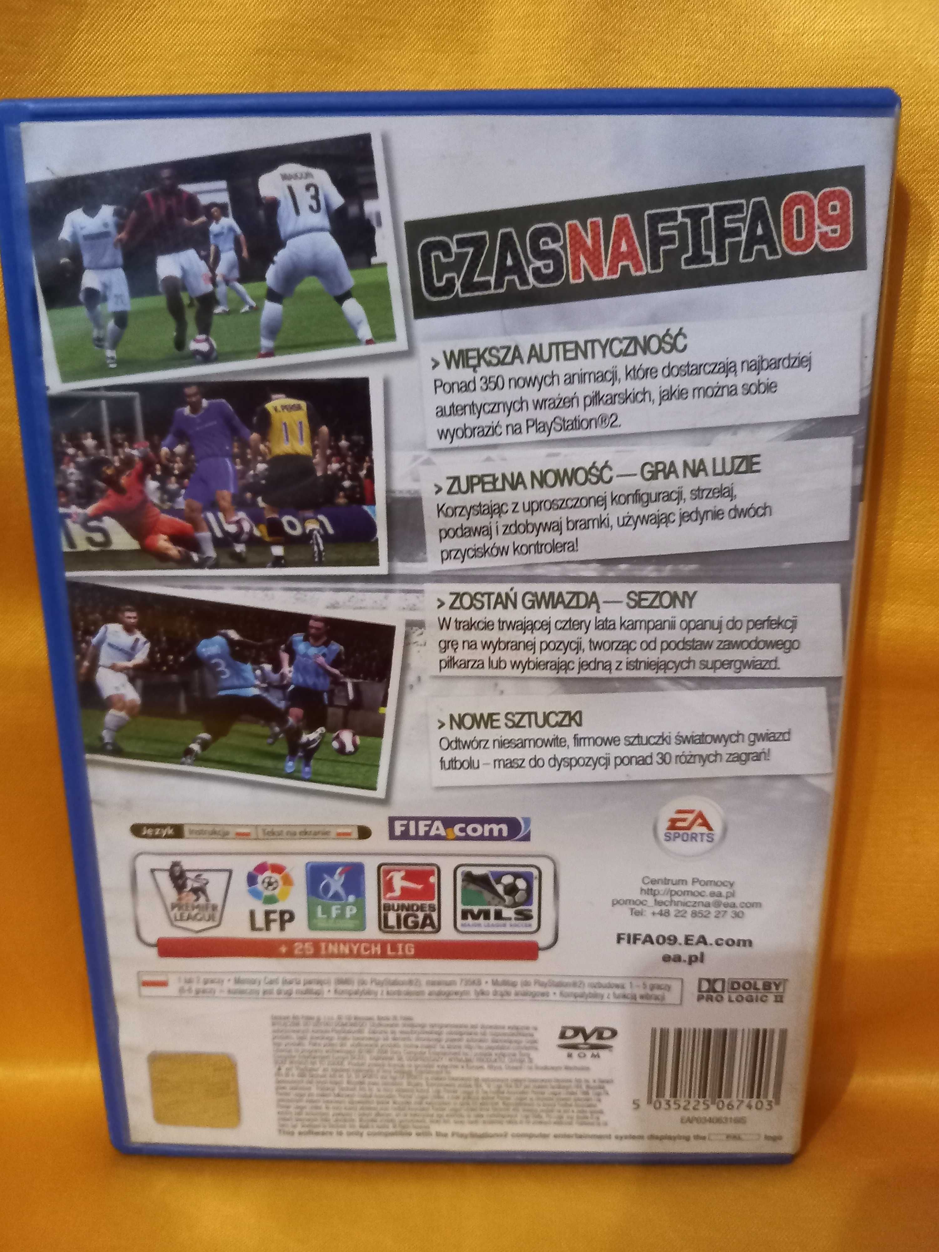 [Polska Wersja] Fifa 09 PS2 PlayStation 2