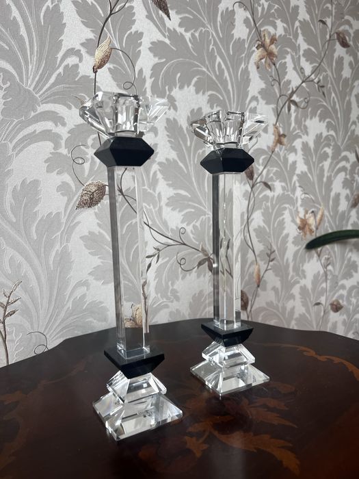 Kryształowe świeczniki