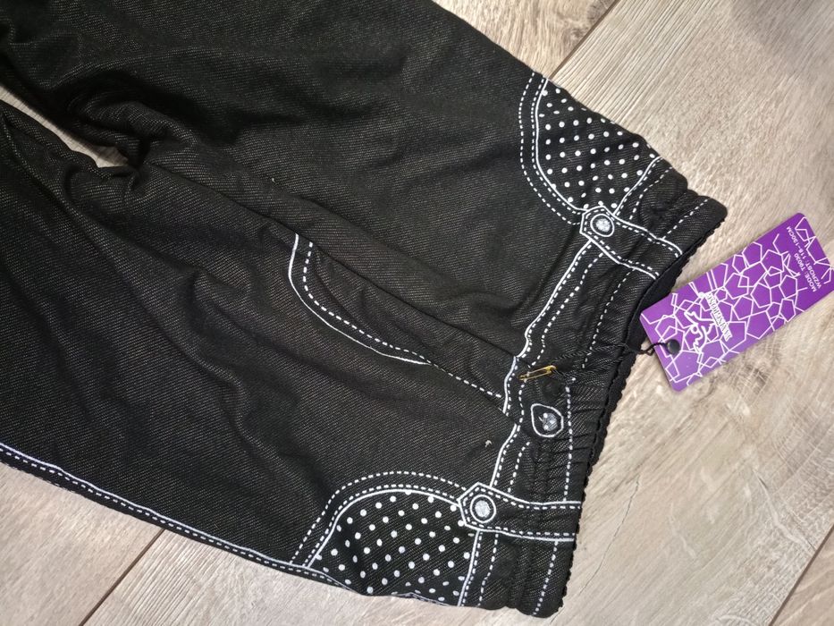 Ciepłe leginsy dla dziewczynki