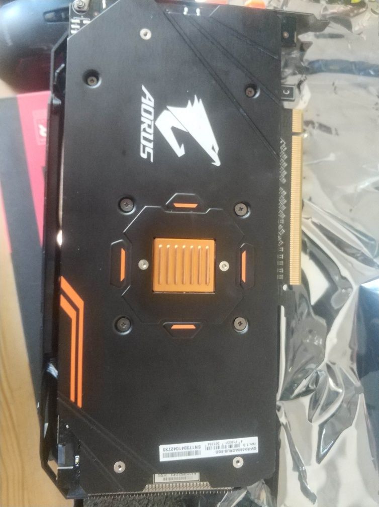 Відеокарта Aorus RX 580 8 gb Gigabyte