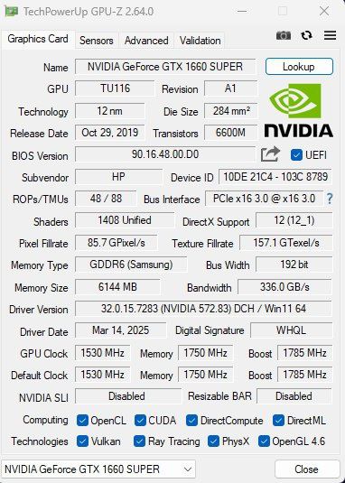 Игровой ПК | I7-6700 | GTX 1660 Super 6GB | 32 ГБ ОЗУ | SSD + HDD
