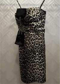 Трендова леопардова сукня