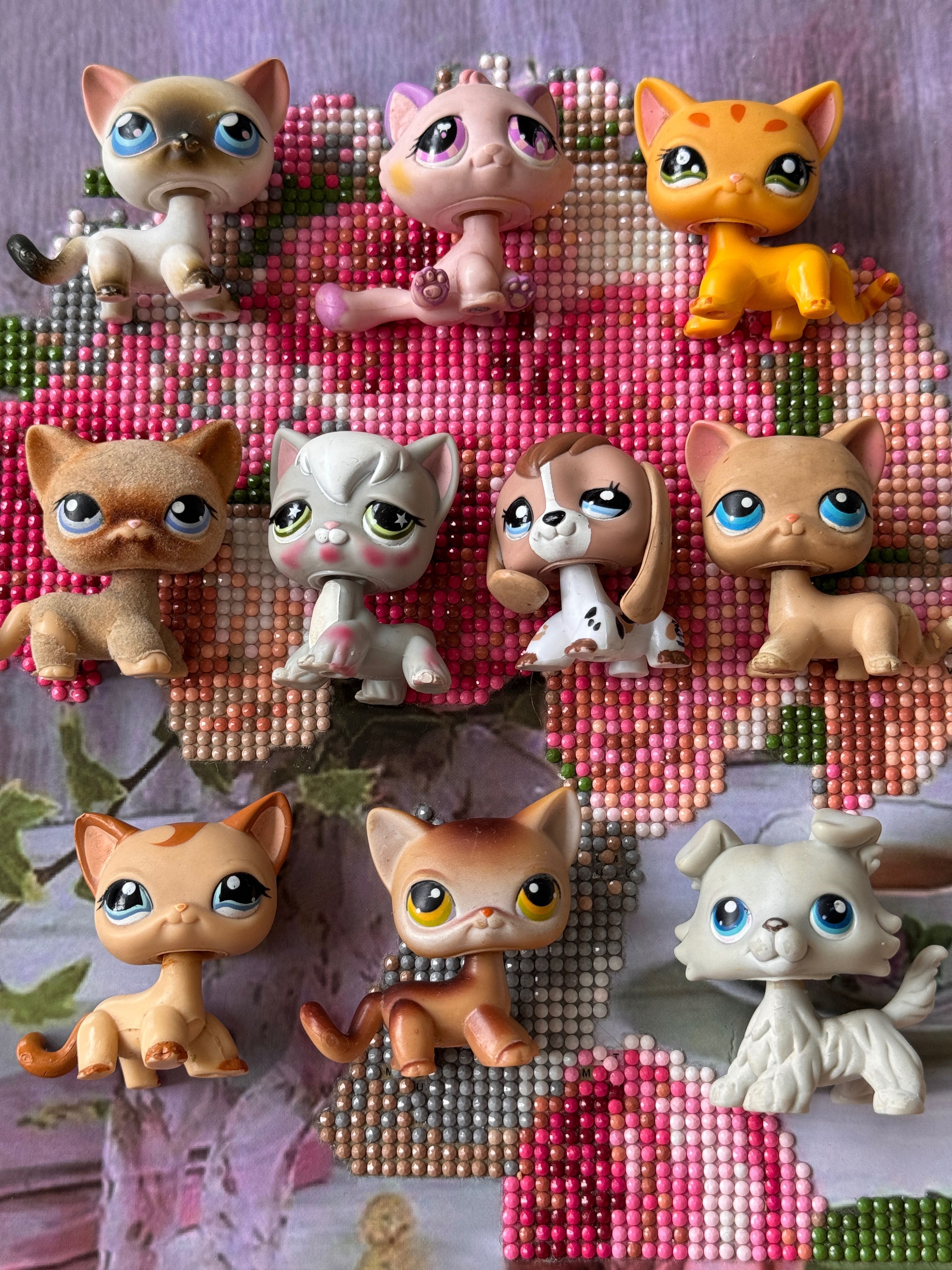 Продам свою коллекцию от лпс, разные стоячки, колли. Petshop lps