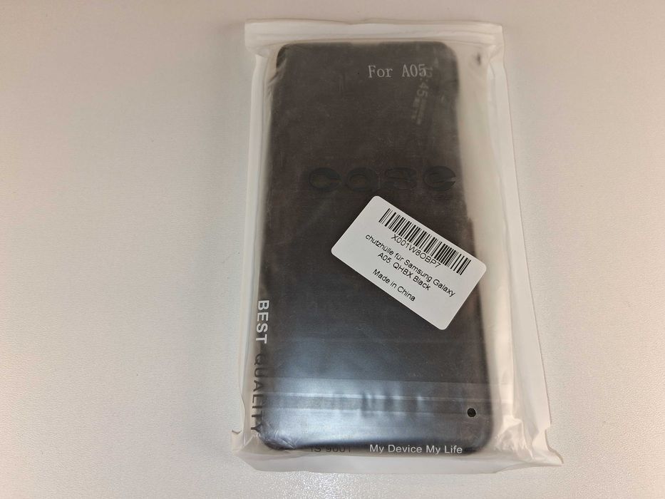 Y006 Etui Chuzhruo Czarne Do Samsung Galaxy A05 Silex Back