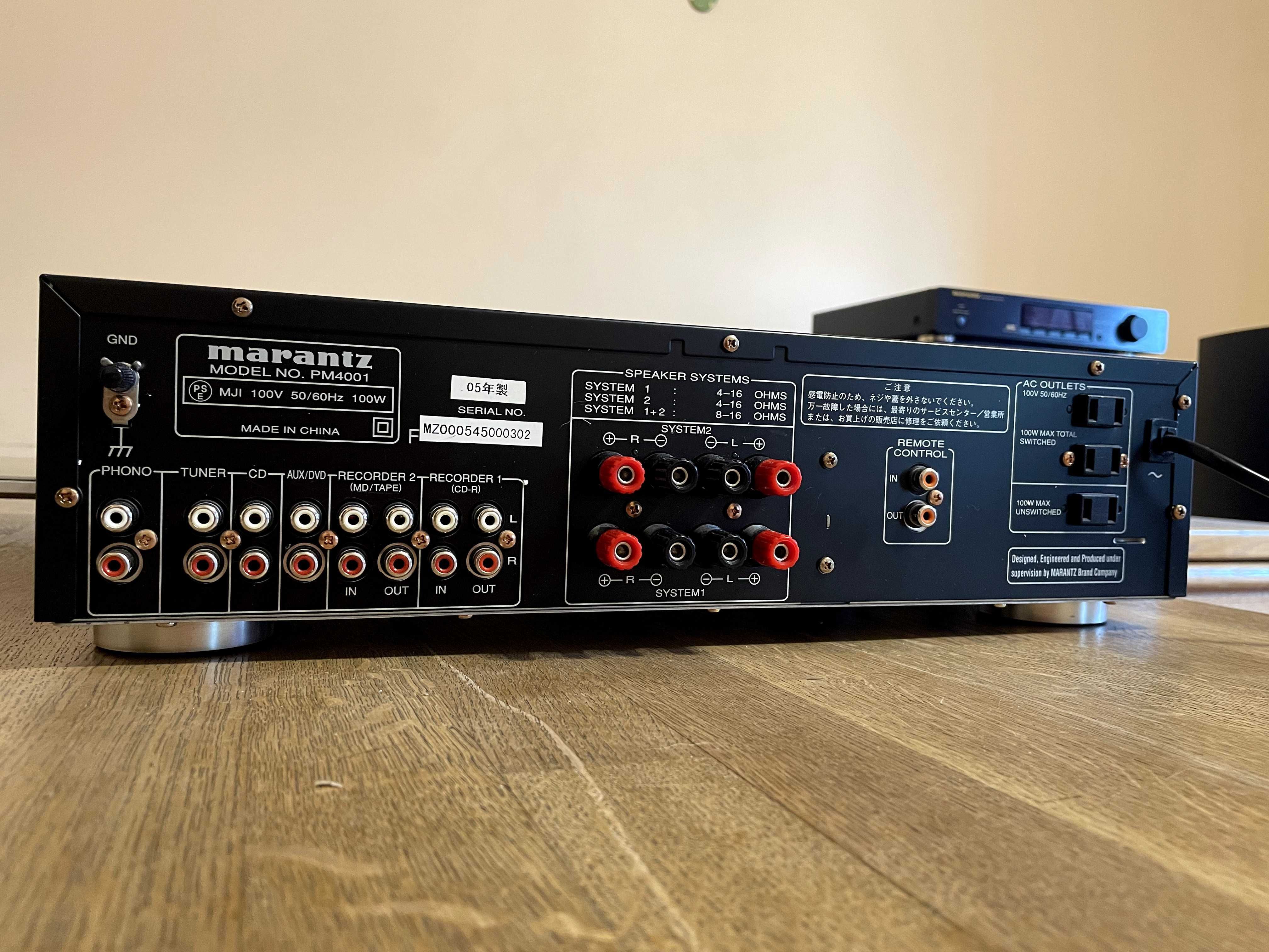 Підсилювач MARANTZ PM 6010 OSE, PM 4200  &  PM 4001