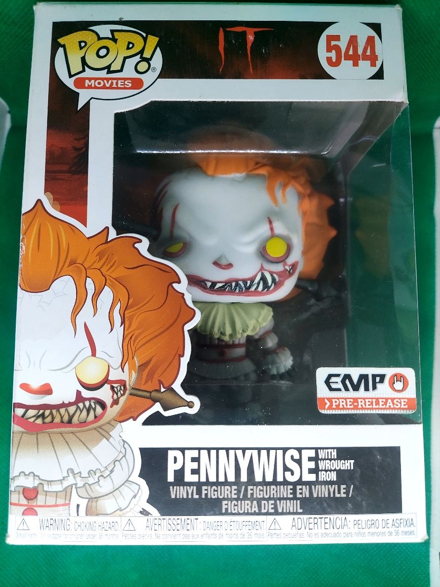 Figurka Funko Pop #544 Pennywise with wrought iron