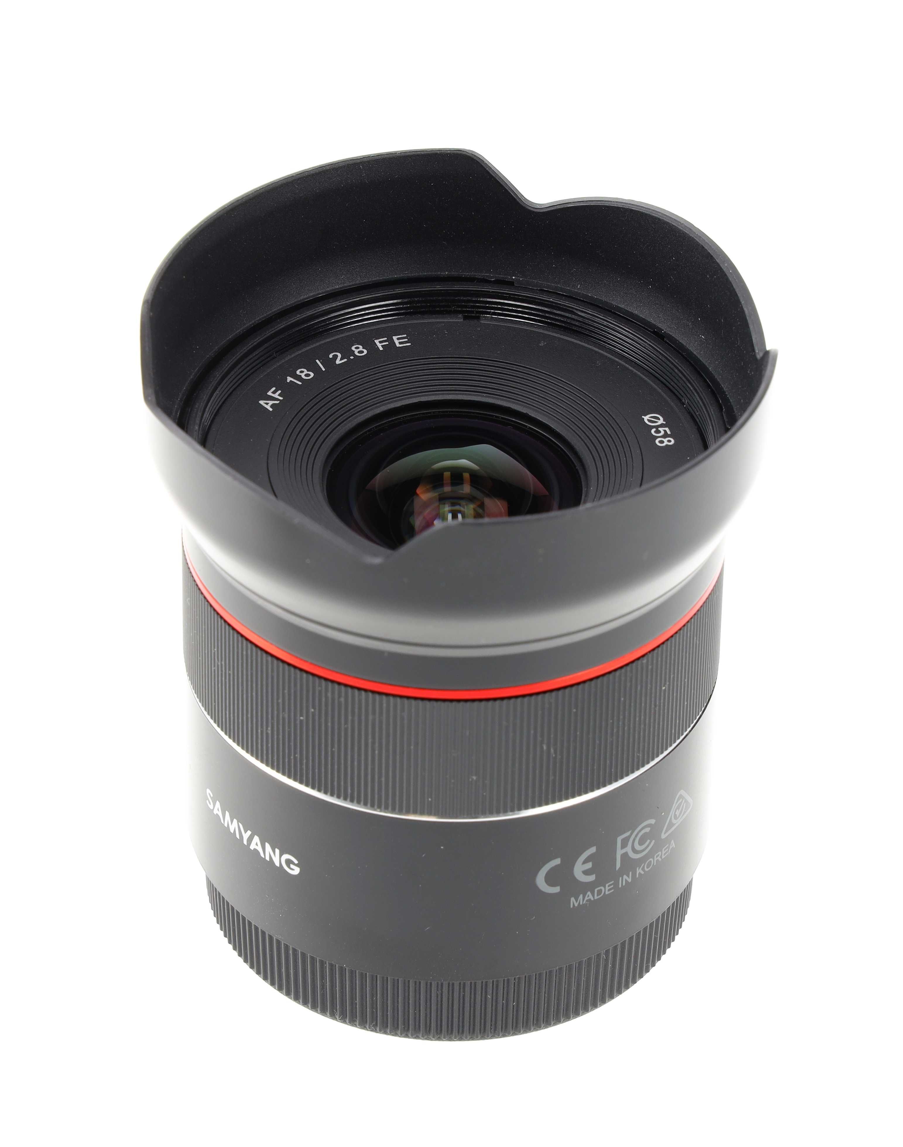 Obiektyw Samyang 18 mm f 2.8 Sony