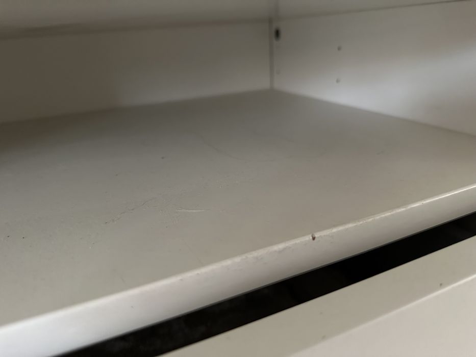Szafka rtv Ikea besta biała