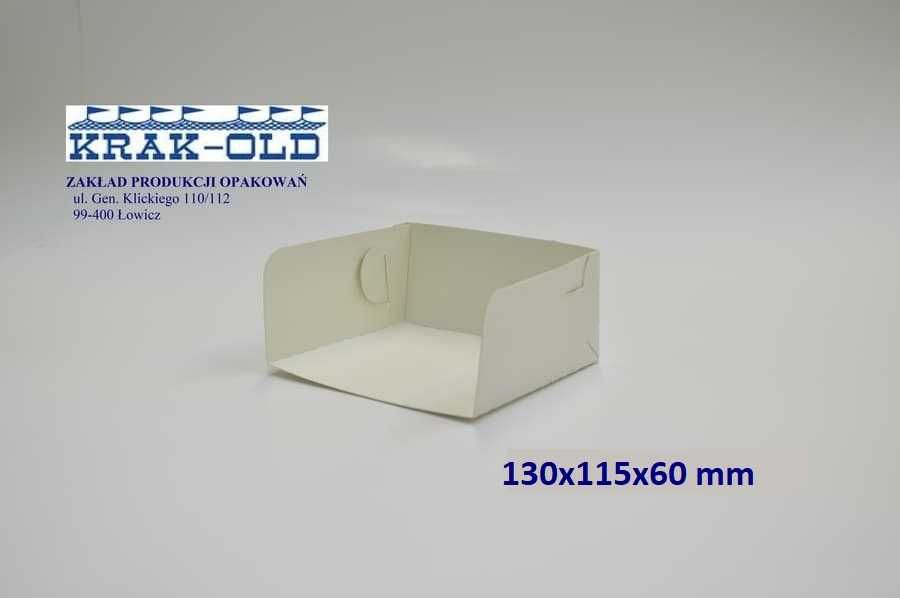 Tacka cukiernicza szufelka na ciasto składana 130x115x60 mm-200 sztuk