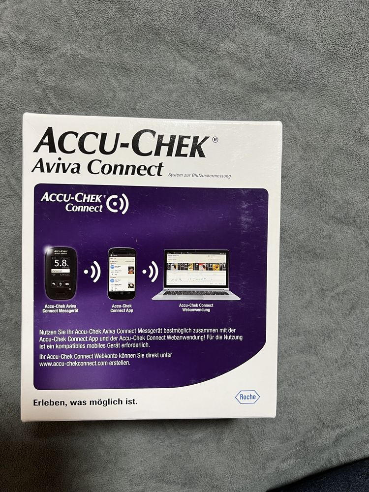 Глюкомерт Accu-Chek Aviva Connect