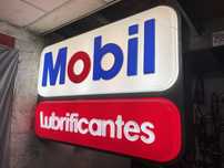 Reclamo MOBIL Oil vintage dupla face