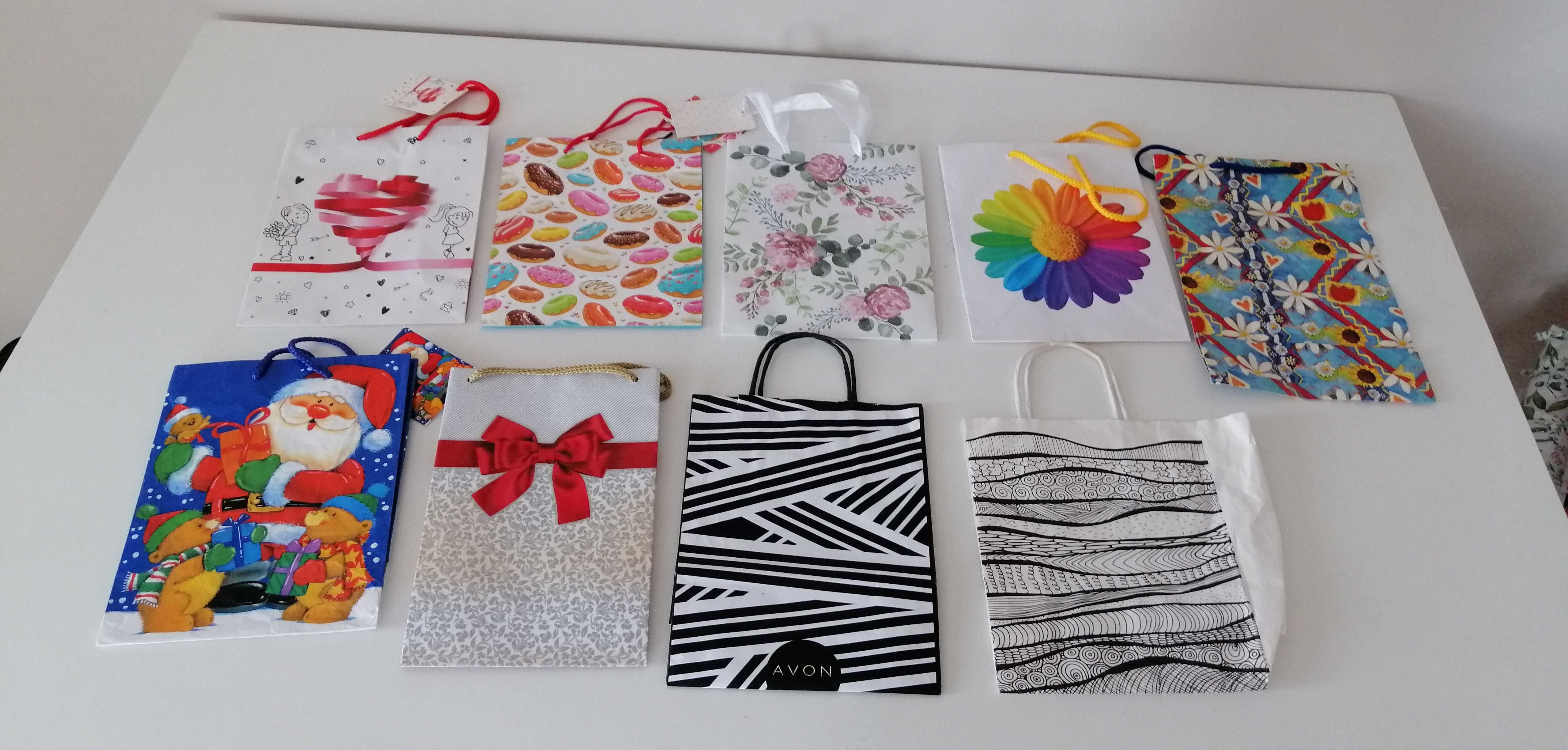 kolorowe torby torebki prezentowe okolicznościowe torebka prezentowe