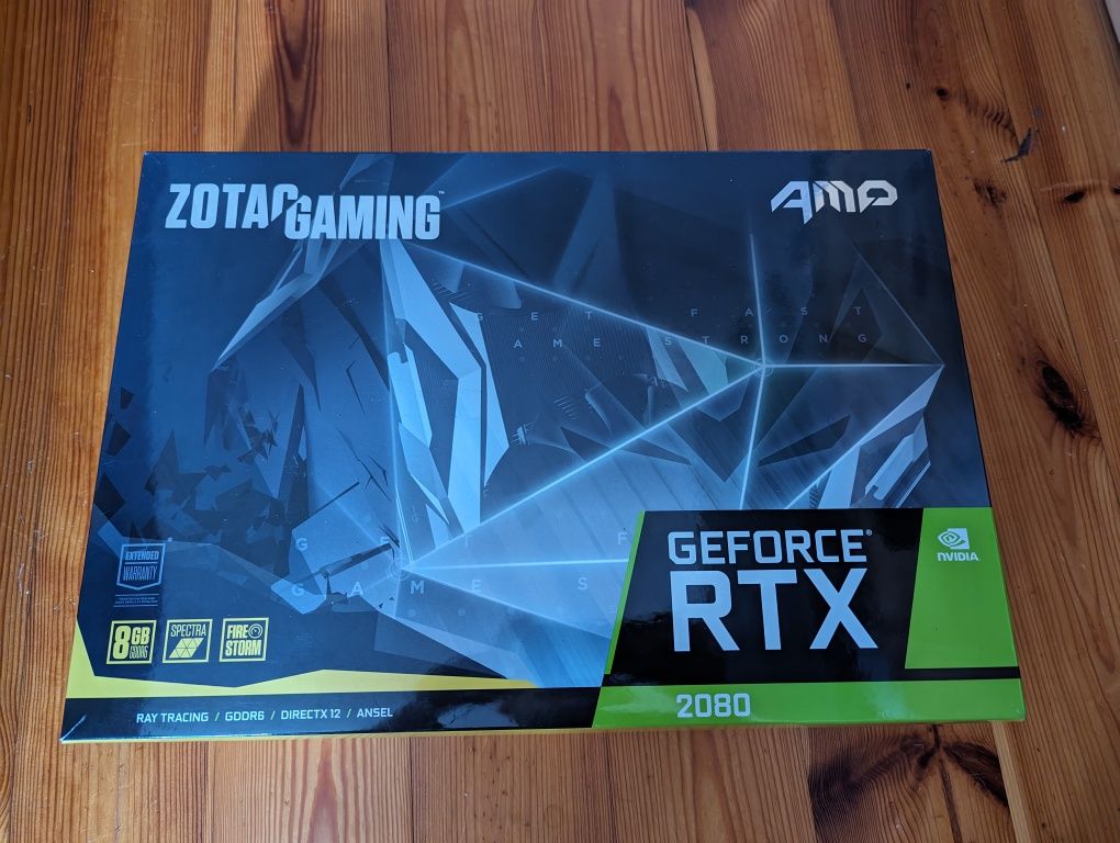 Karta graficzna RTX 2080 8GB komplet złotac