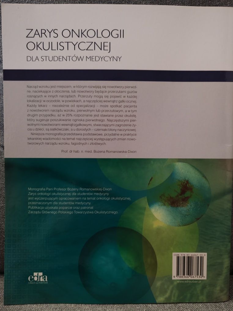 Zarys onkologii okulistycznej