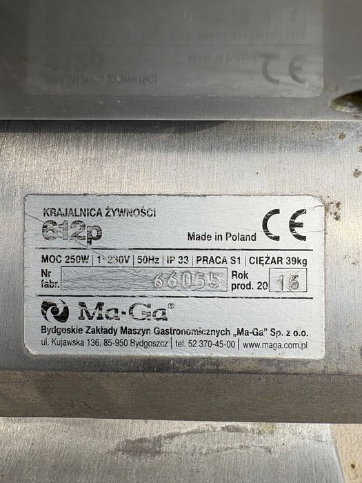 Krajalnica MaGa 612p