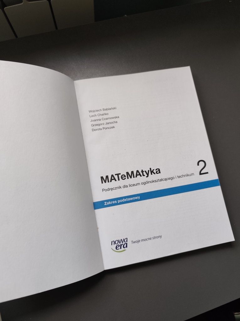 Podręcznik do matematyki 2