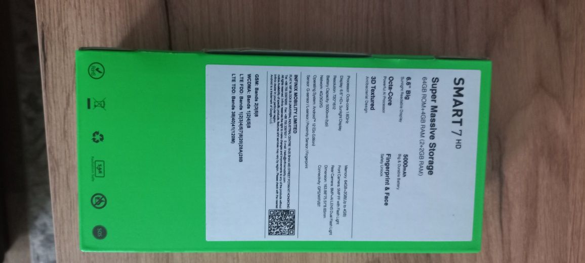 Infinix Smart 7HD