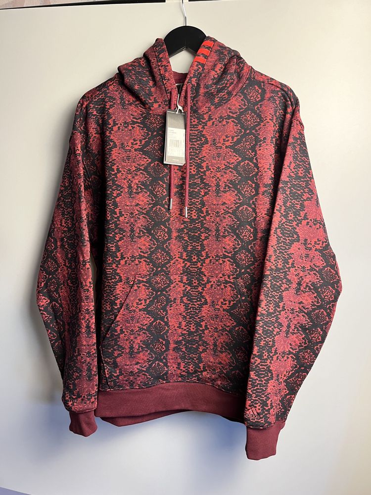 Толстовка Adidas Ivy Park Unisex SnakeSkin All Over Wood Red