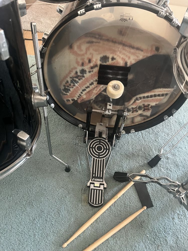 Bateria Sonor com banco