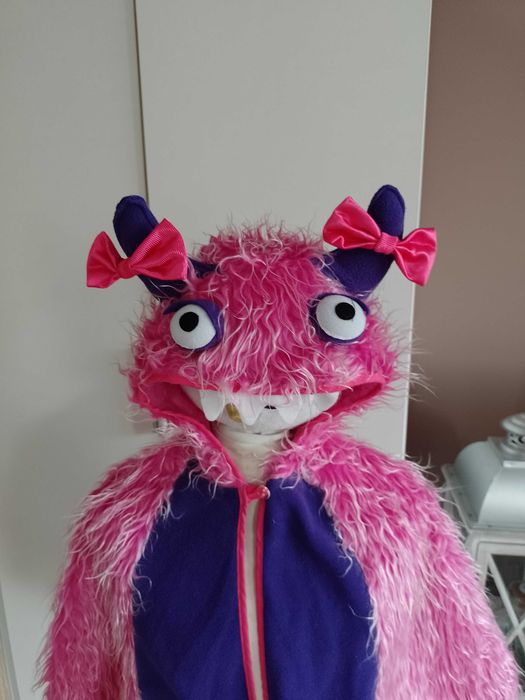 NOWY strój karnawałowy SMOKA DINOZAURA kostium przebranie 104/116 (264