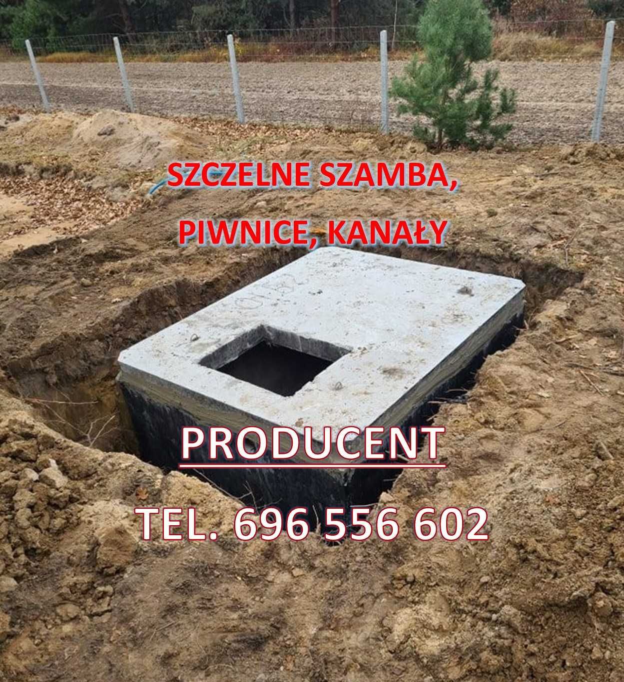 Piwnica płaska ziemianka schron Kanał Samochodowy Szambo Zbiornik