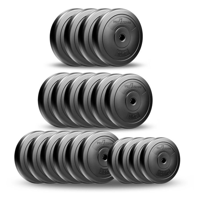 Zestaw do ćwiczeń 110kg ze sztangą 180 gryf 120 łamany hantle krążki