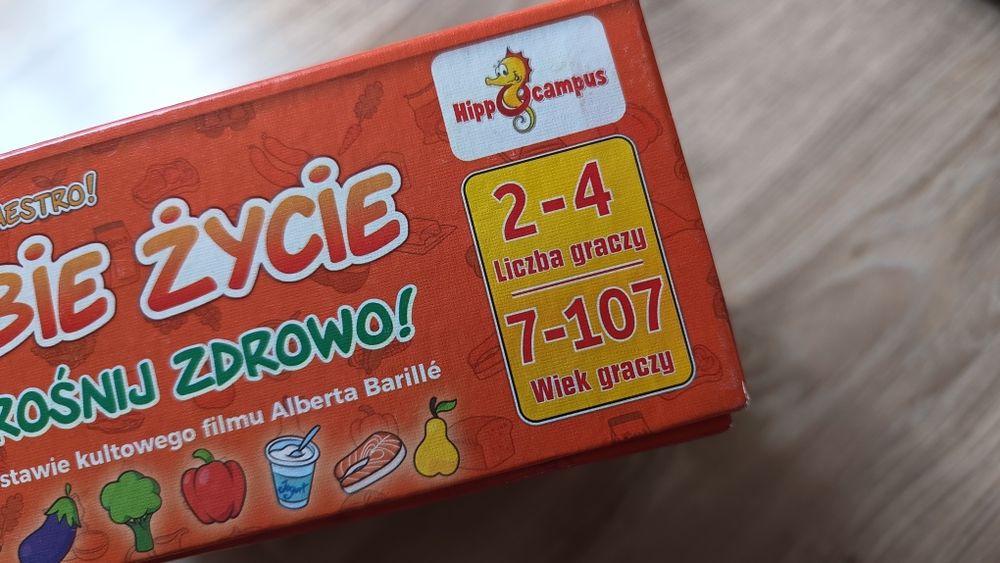 Gra edukacyjna Było sobie życie Jedz,biegaj i rośnij zdrowo, 7+,