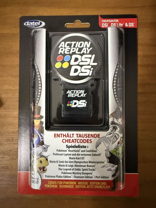 Action Replay DSI selado