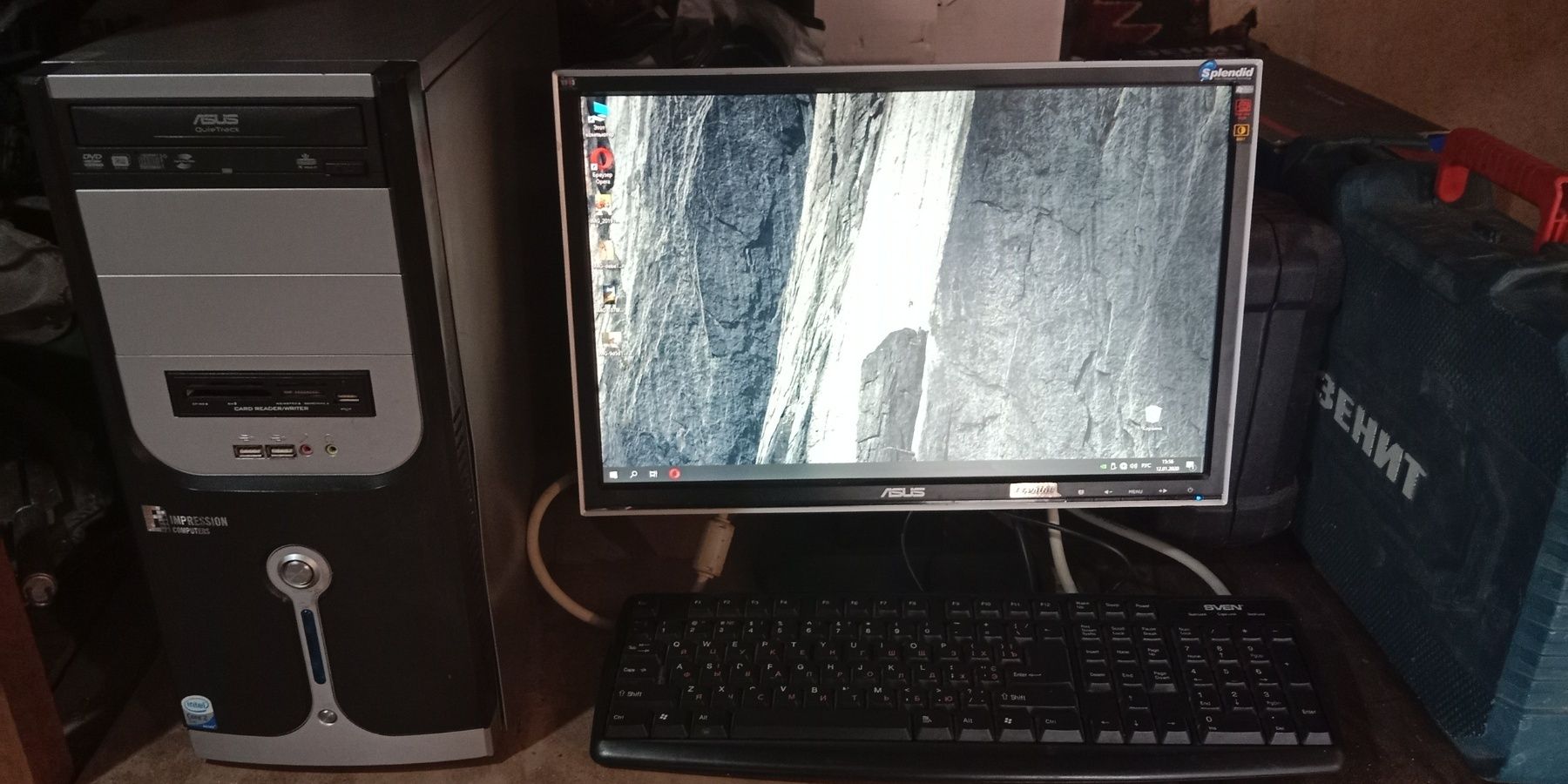 Рабочий компьютер ASUS