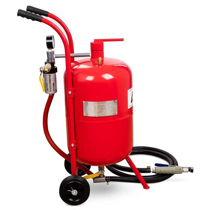 Piaskarka syfonowa mobilna 38l zawory 1/2" FR7012C - OUTLET