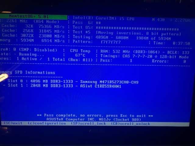 Asus N61JV-JX113v