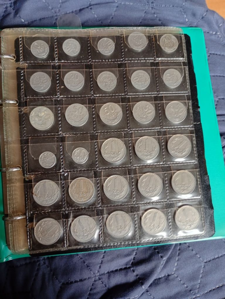 Stare polskie i niemieckie monety lata 60-90
