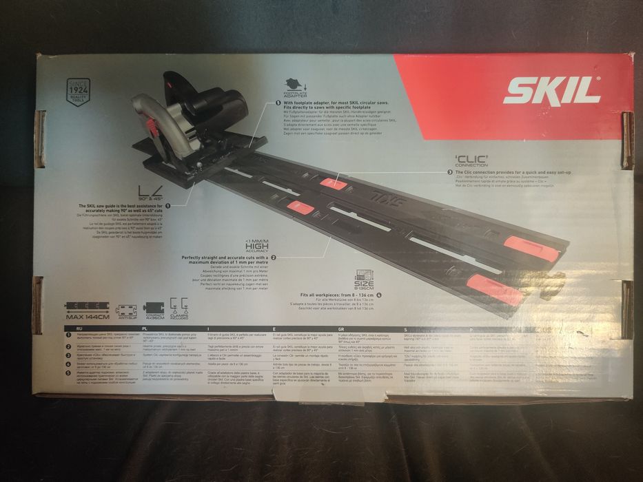 Skil szyna prowadząca 144cm