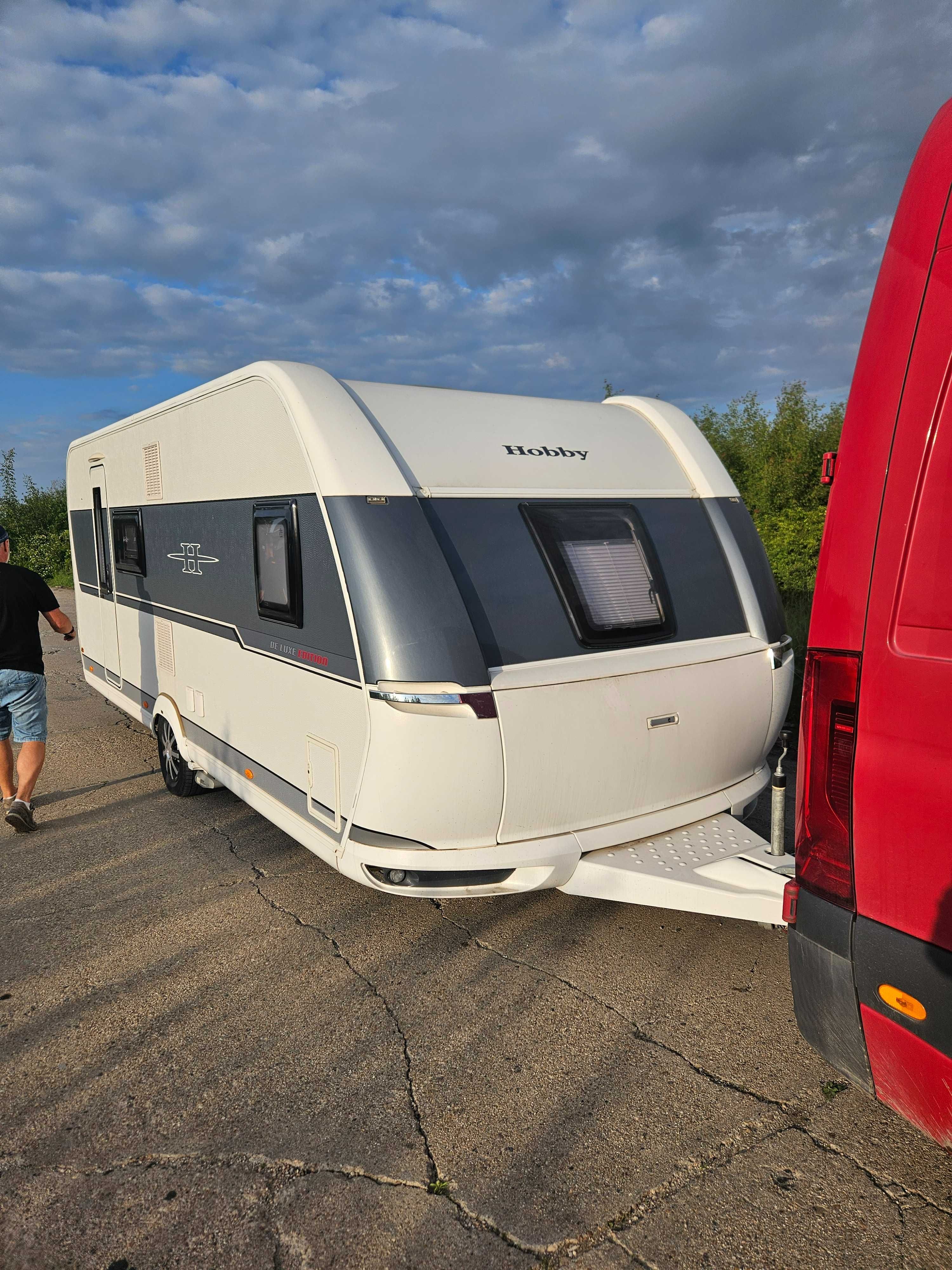 Przyczepa Hobby De Luxe Edition 560 rok 2018