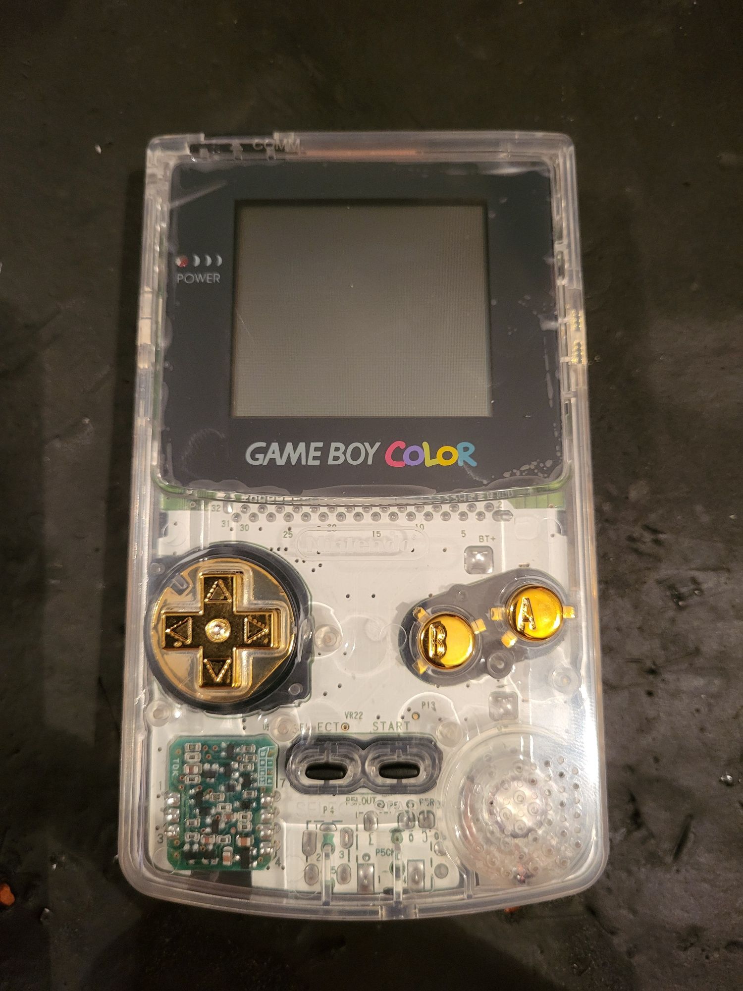 Gameboy color translúcido