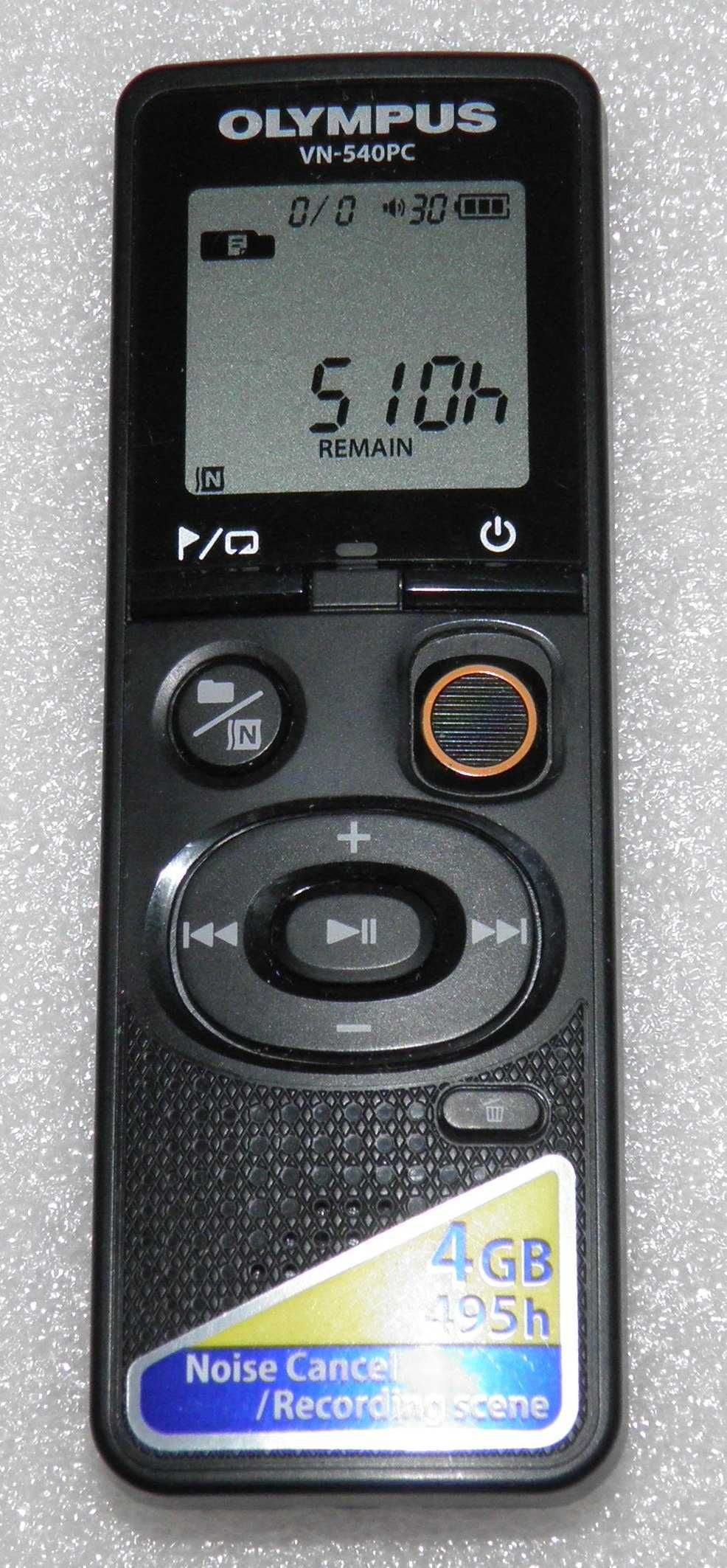 Диктофон цифровий Olympus VN-540PC 4Gb  Б/В