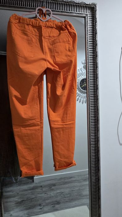 Spodnie z cyrkoniami 44/48r