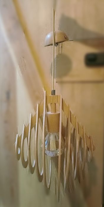 Lampa drewniana Ikea