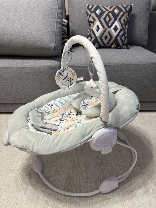 Дитячий шезлонг-гойдалка smiki