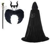 kostium maleficent diabolina czarownica pw sylwester karnawał