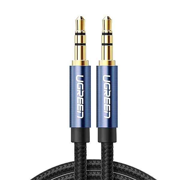 Ugreen kabel audio AUX wtyczka prosta minijack 3,5 mm 3m niebieski (AV