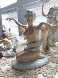 Porcelanowa figurka kobiety , unterweissbach