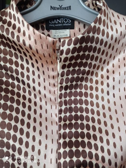 Sukienka Gantos wizytowa rozm.S 36 święta sylwester studniówka