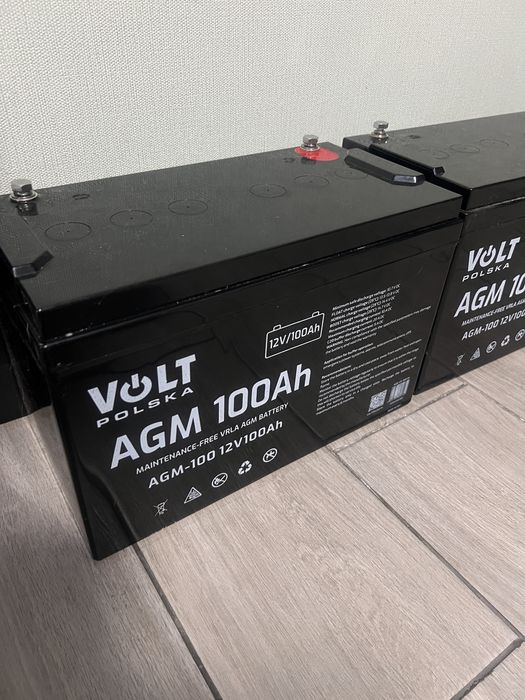 акумулятор Volt Polska AGM 12V 100Ah