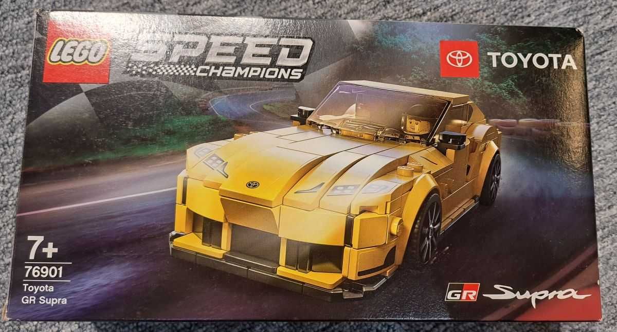 LEGO Speed 76901 Toyota GR Supra, 7+, kompletny